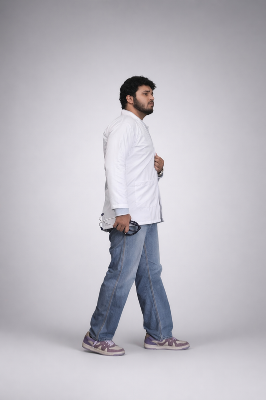 Short Length | Men’s Lab Coat | CoreWeave