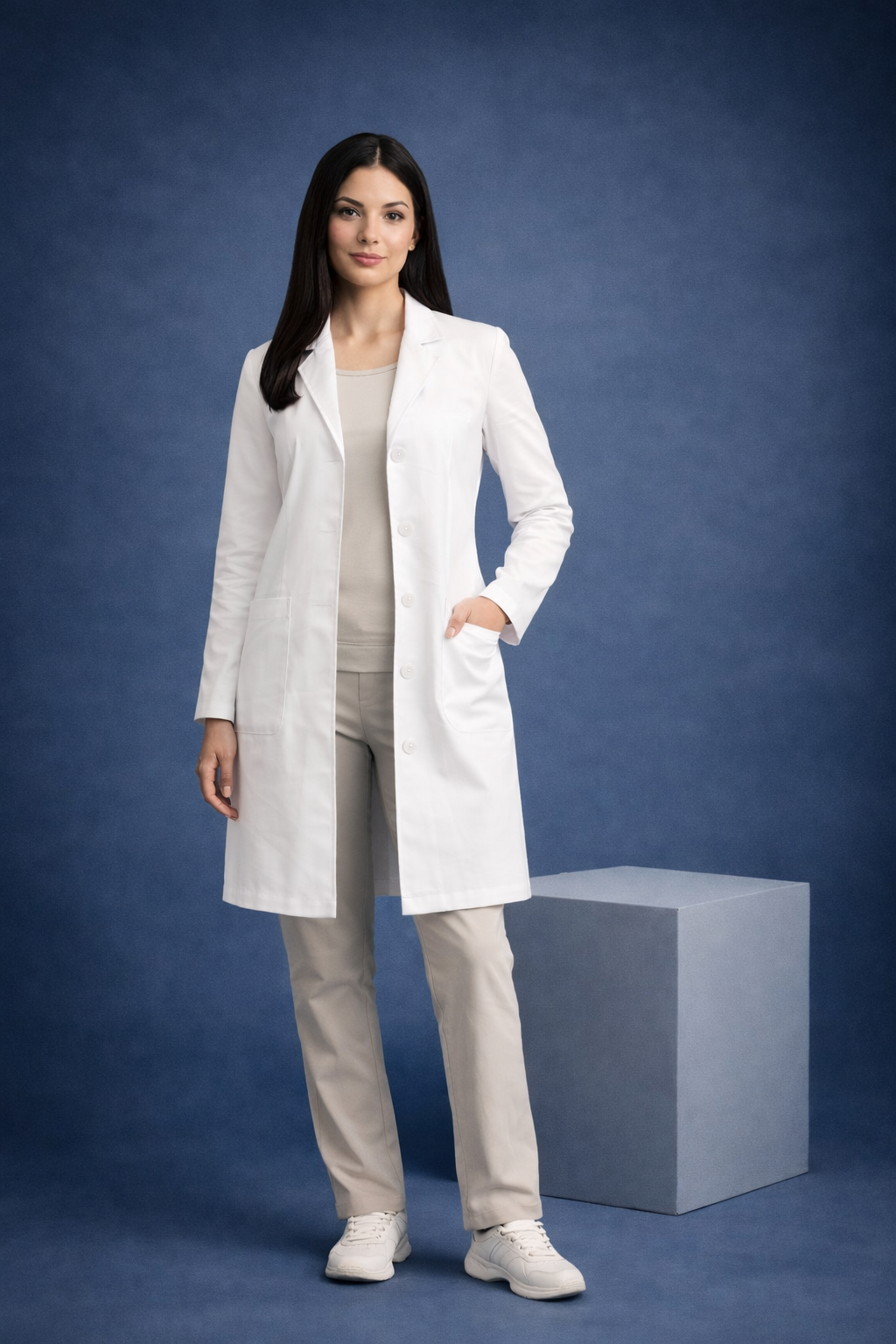 LAB COAT | KNEE LENGTH - FEMALE | DR APRON™