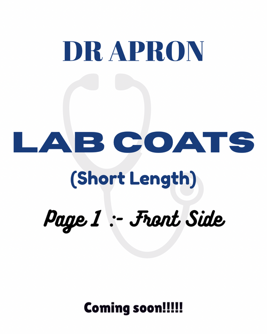 LAB COAT | SHORT LENGTH - MALE | DR APRON™