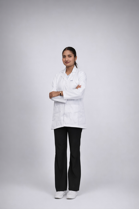 Short Length | Women’s Lab Coat | CoreWeave