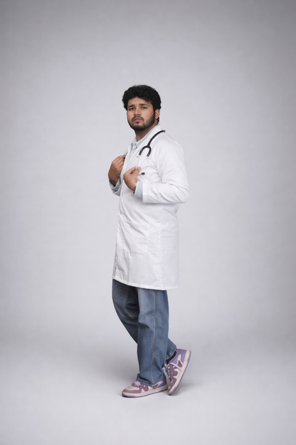 Knee Length | Men’s Lab Coat | CoreWeave