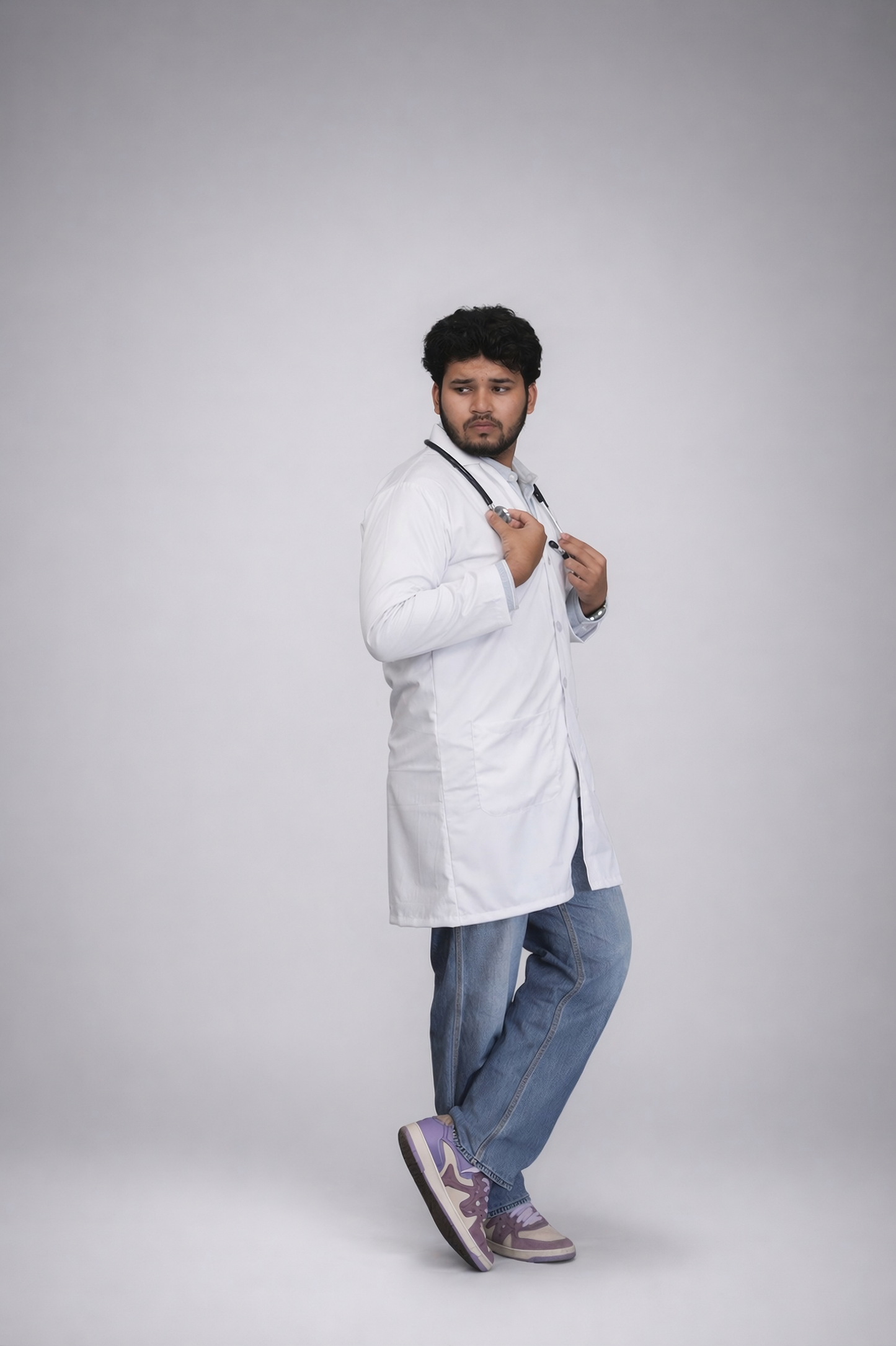 Knee Length | Men’s Lab Coat | CoreWeave