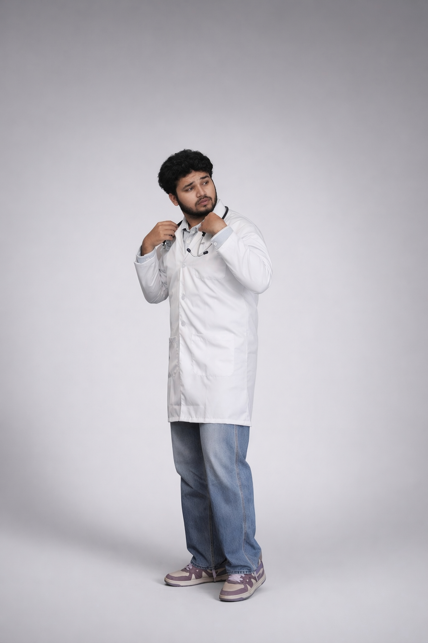 Knee Length | Men’s Lab Coat | CoreWeave