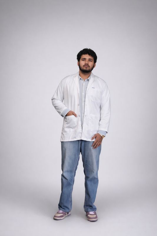 Short Length | Men’s Lab Coat | CoreWeave