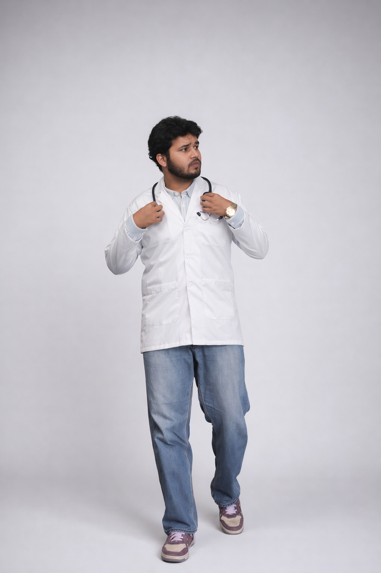 Short Length | Men’s Lab Coat | CoreWeave