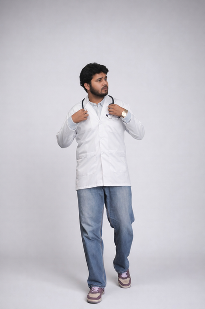 Short Length | Men’s Lab Coat | CoreWeave