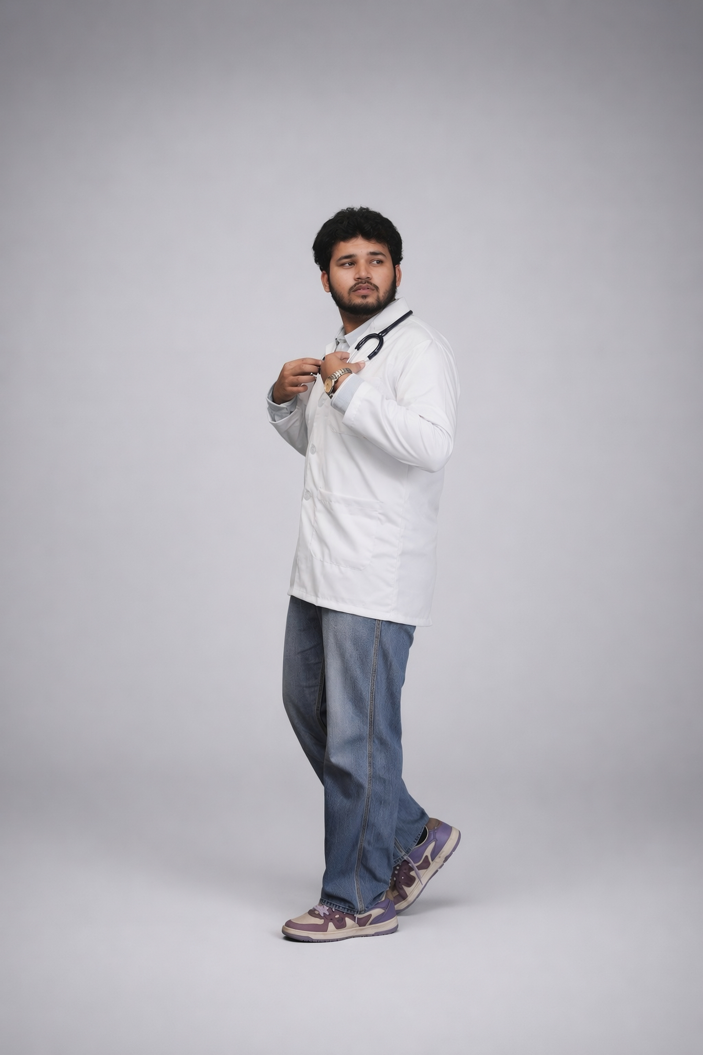 Short Length | Men’s Lab Coat | CoreWeave