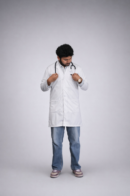 Knee Length | Men’s Lab Coat | CoreWeave